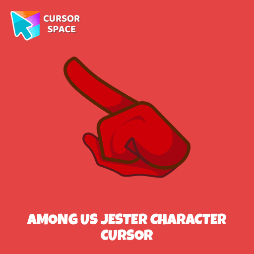 Among Us Jester Character cursor